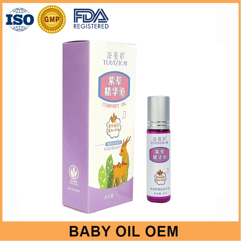 Commerce de gros OEM / ODM naturels pour bébé d'Huile de Massage Bébé Massage Soins de la peau