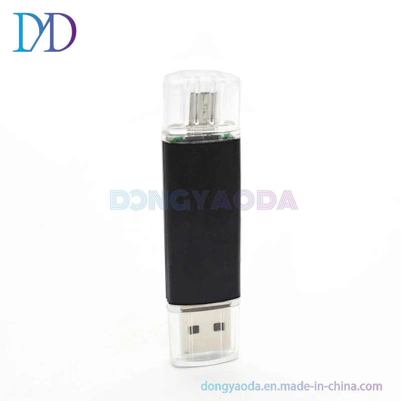 Métal / Lecteur Flash USB OTG ordinateur Android de marchandises à double usage lecteur Flash USB / Lecteur Flash USB de cadeau à chaud