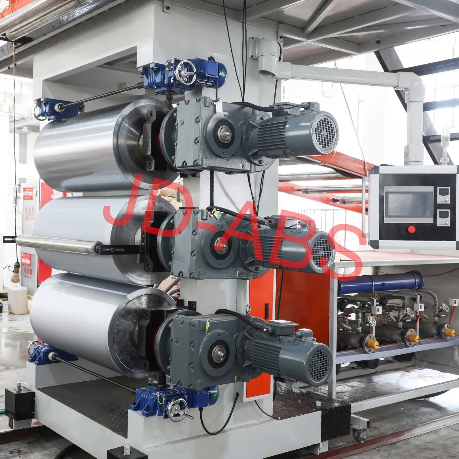 PVC / PP /PC / Pet Corrugated Roofing Tile Sheet Making Machine