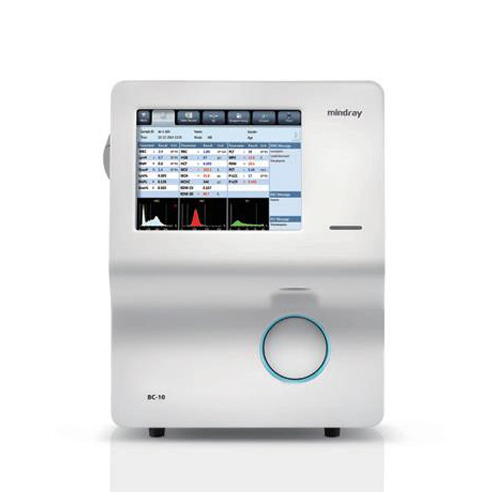 Médico de Mindray Buen Precio Auto Analizador de Hematología BC10 30 muestras por hora Parte 3 analizadores de hematología