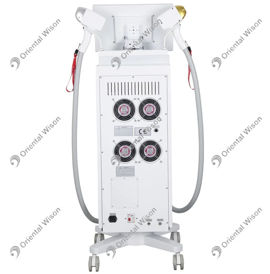 2 Handles Strong Cooling Handle Ow-G3 808nm Diode Laser Hair Removal Machine Alexandrite Laser Beauty Salon Equipment