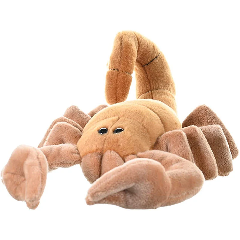 Scorpion juguete de felpa relleno de peluche juguete de felpa regalos para niños de 12 pulgadas de peluche personalizados juguetes para niños