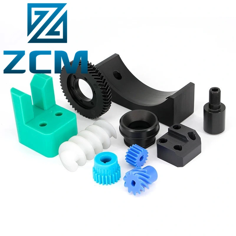 Shenzhen CNC Turning Milling Machined Blue Green Black ABS/POM/PC/Acrylic/Nylon Custom Plastic Manufacturing Plastic Part