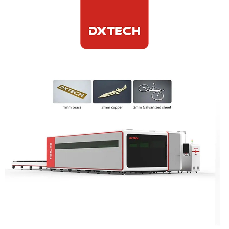 Hot Sale Enclosed Max Raycus 4mm Carbon Steel CNC Metal Plate Cutter Fiber Laser Cutting Machine