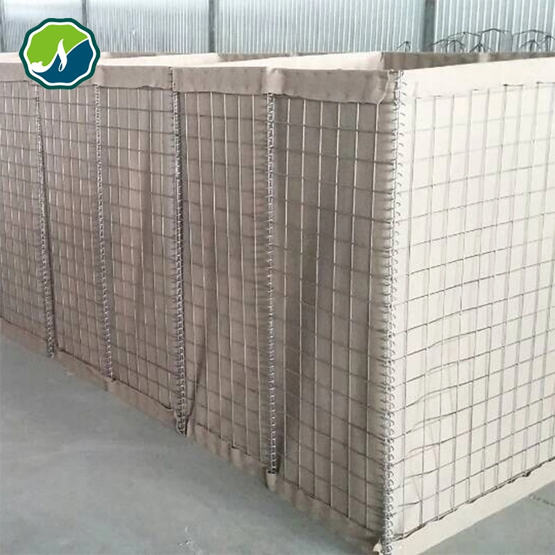 Wall Mil Hesco Bastion Military Flood Barrier Price/ Heavy Zinc Coated Hesco Wall Factory Price