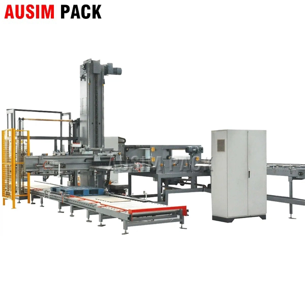 Full Automatic Packaging Line Carton Erector, Sealing and Case Packer Palletzier Automatic Packing Machine for Food&Beverage Production Line
