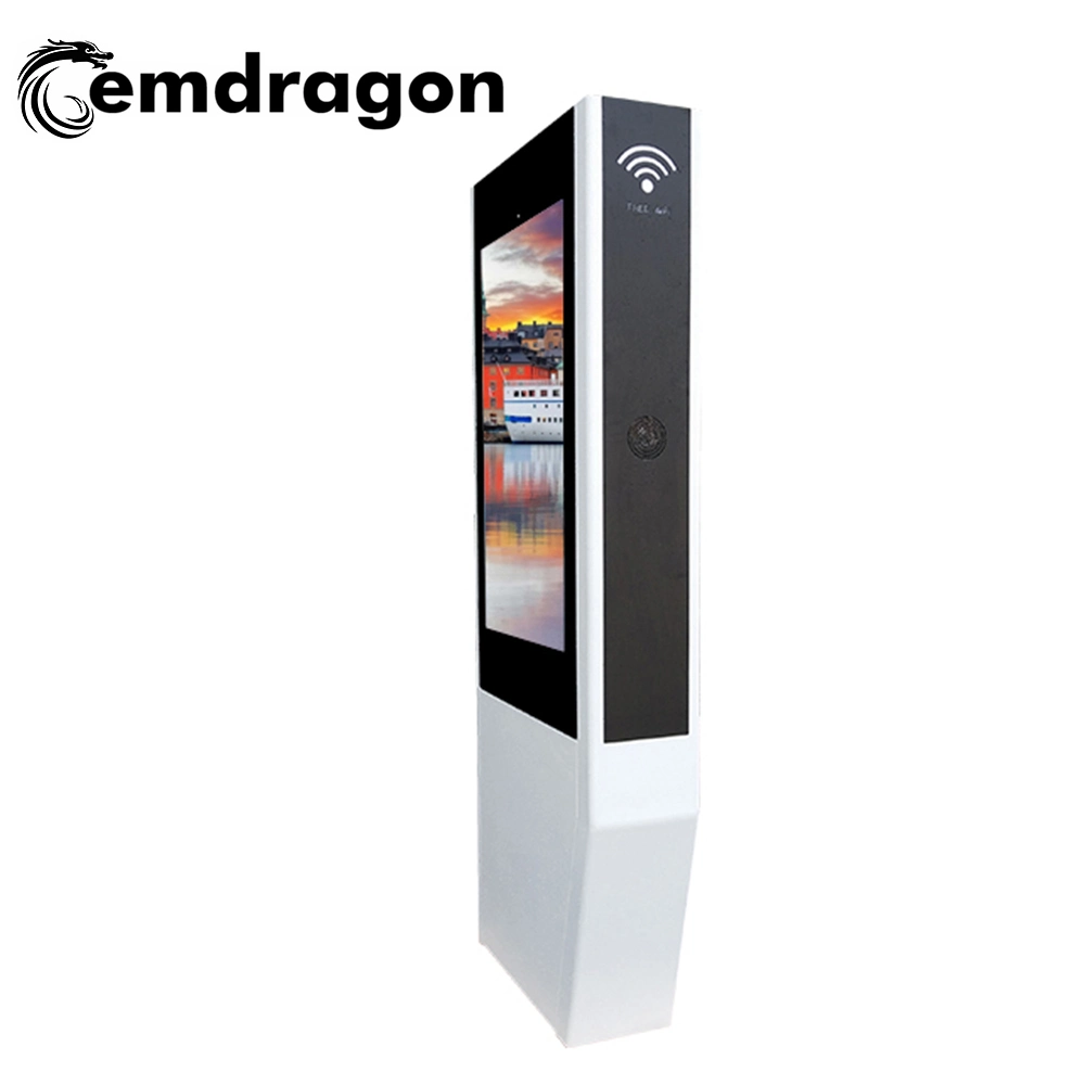 Android Photo Frame Panel Air-Cooled Vertical Screen Floor Highlighting Advertising Machine 50 Inch Kiosk LCD Digital player Bus Promotion Advertisement