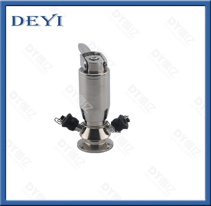 DN15 Stainless Steel Handle Type Clamped Sample Valve