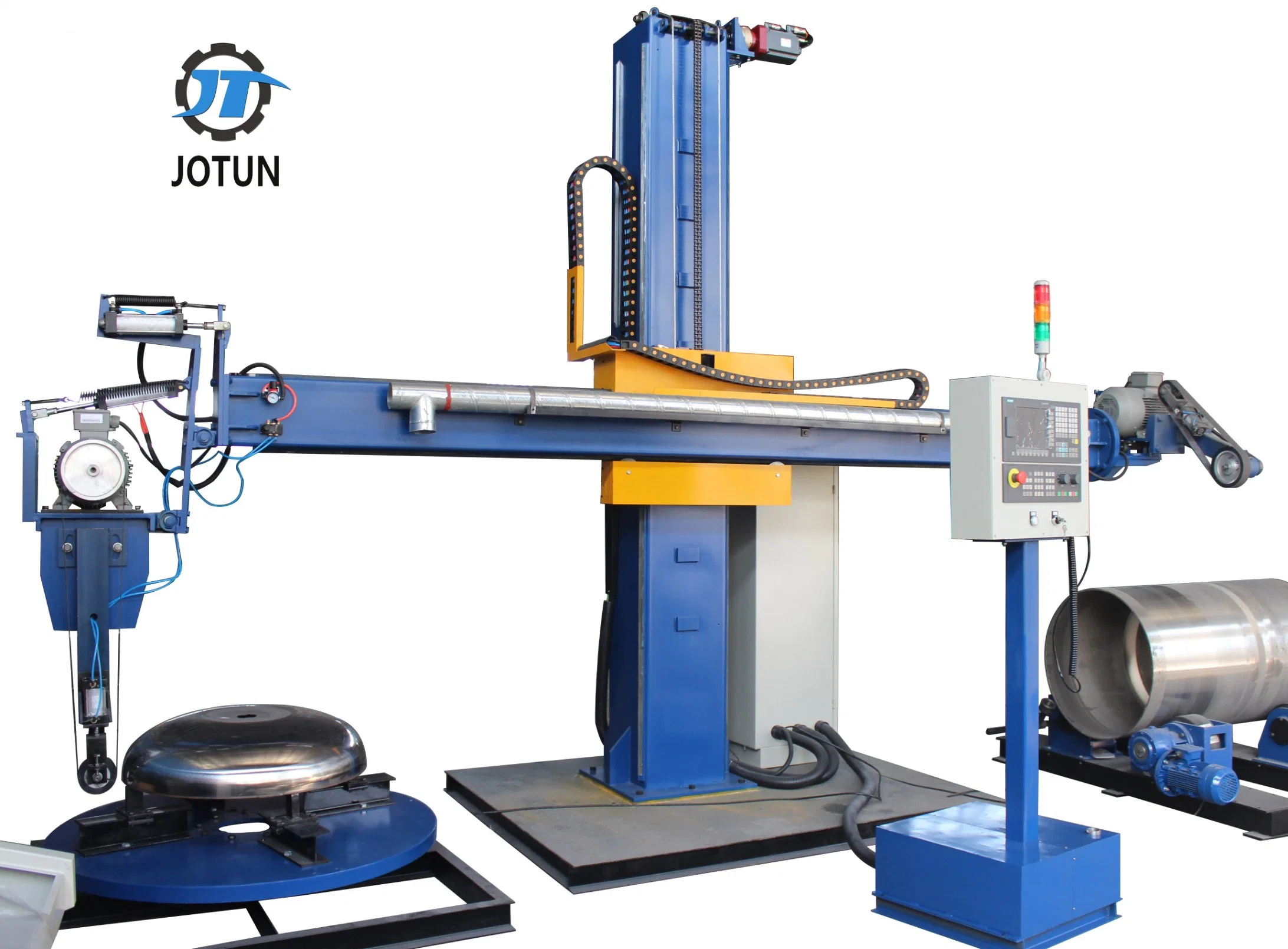 Aço inoxidável tanques de estoque de CNC Moagem Automática Máquina de polimento para a Indústria Farmacêutica