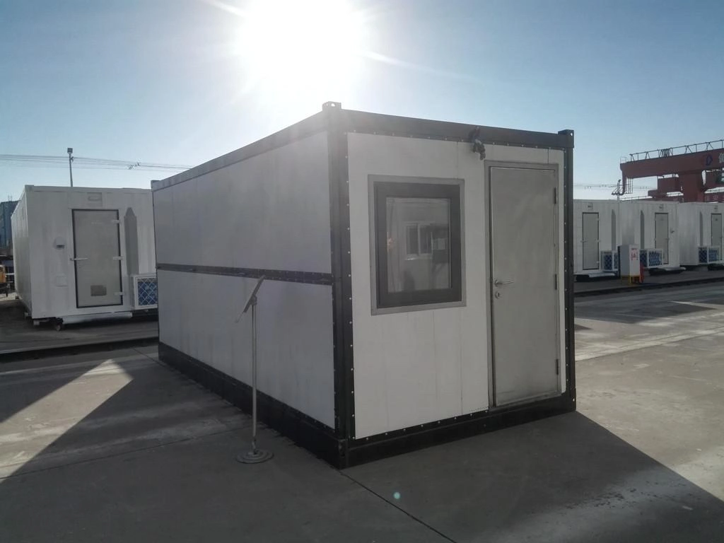 Camp Labor Office Maisons de stockage Dortoir préfabriqué à Container pliant Prefab logement modulaire atelier de l'outil petit emplacement de bureau de maison conteneur Stockage