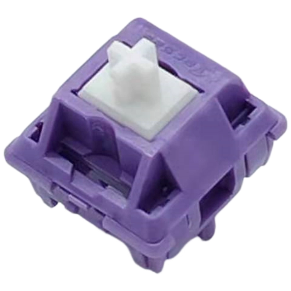 Tecsee DIY Purple Panda Mechanical Keyboard Smooth Flexible Keyboard Switch