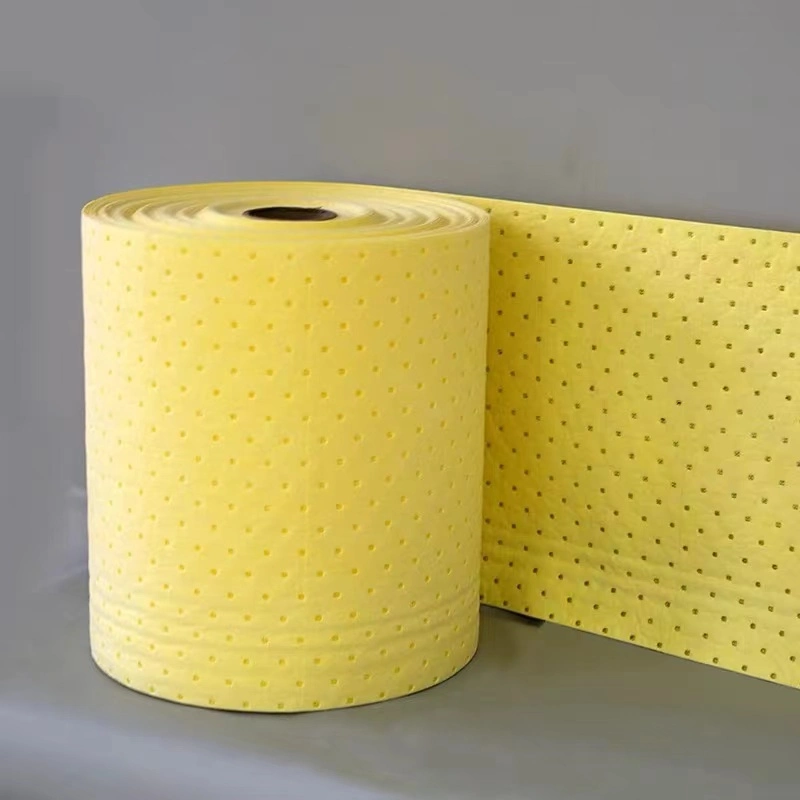 High Performance Chemical Spill Absorbent Cotton Roll