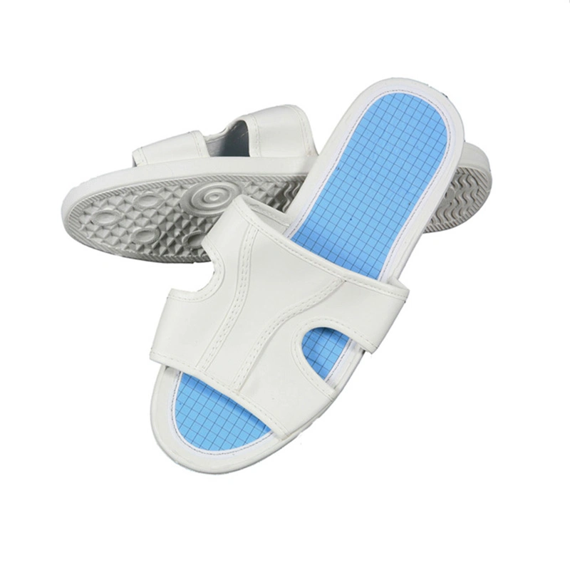 Best Offer of Linkworld Clearoom Use Antistatic Work Slippers 2holes Slippers