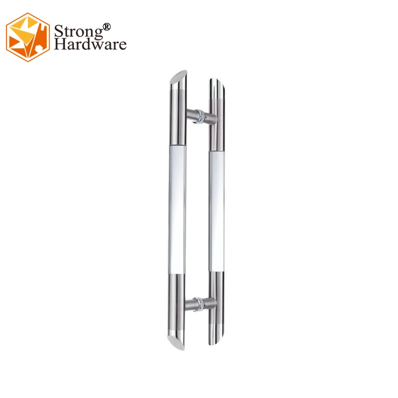 Luxury Design Crystal Sliding Glass Pull Door Handle for Glass Door