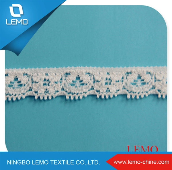 Metallic Tricot Lace Stock for Garment Apparel