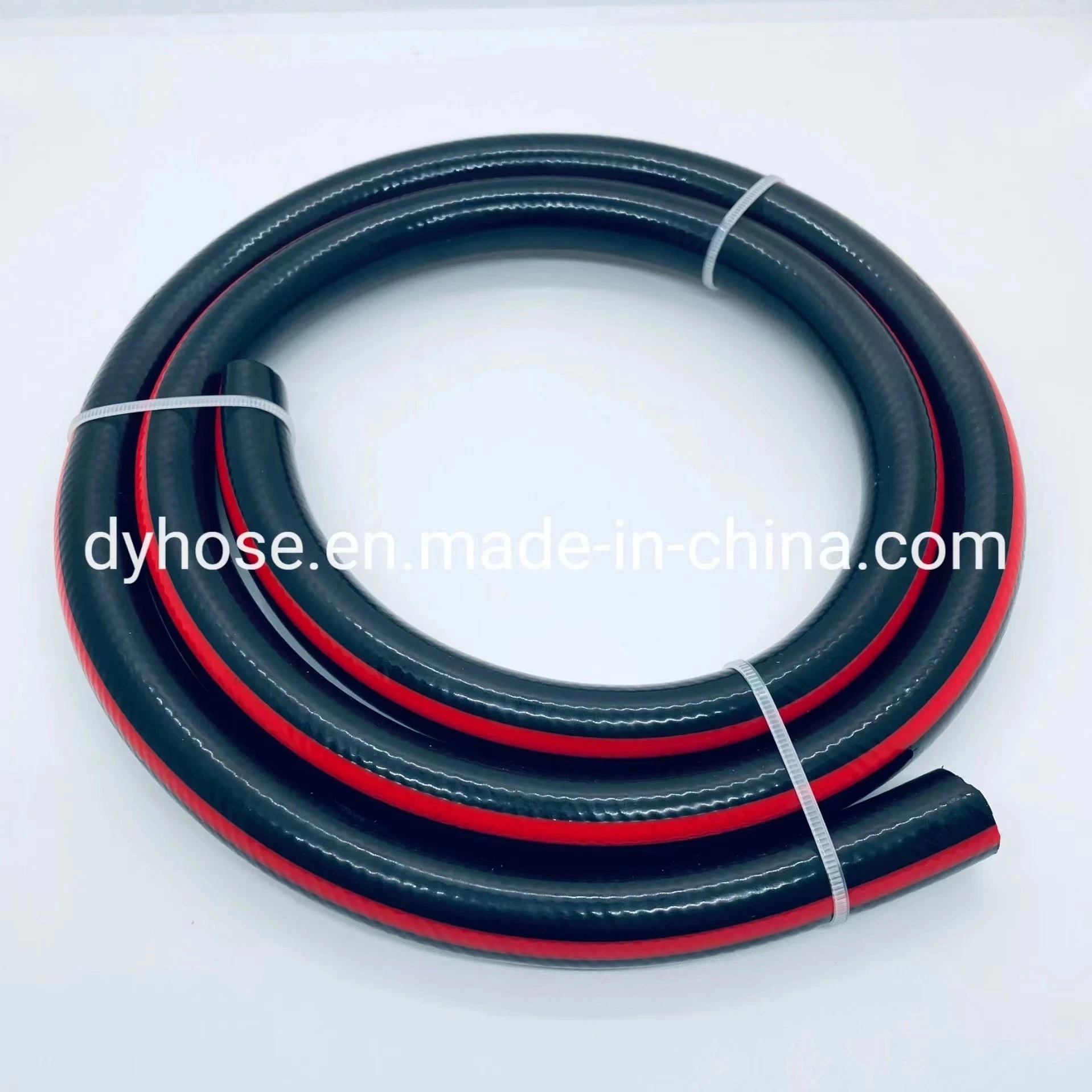 Factory Sale 1/4' High Pressure Low Price Five Layer PVC Twin Line Welding Hose, Oxygen LPG Gas Air Hose