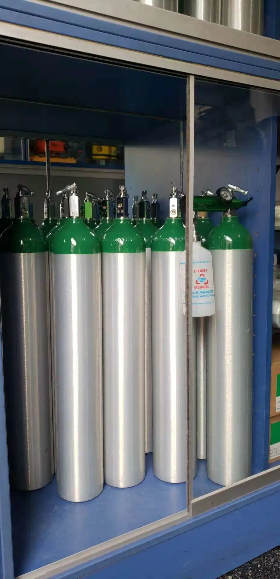 High Pressure Aluminum Alloy Oxygen Gas Cylinder Air Cylinder