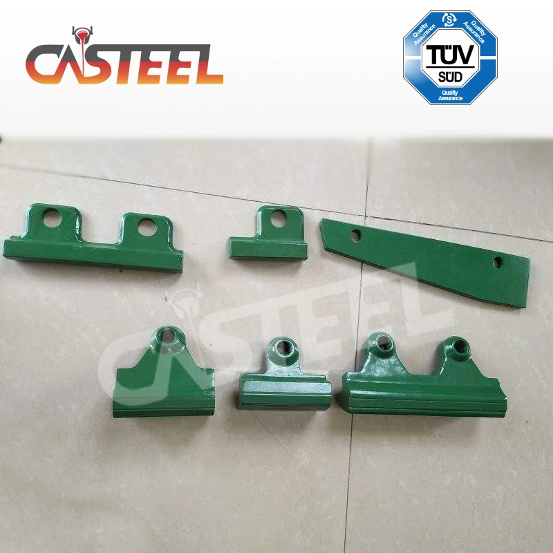 High Manganese Austenitic Heat and Impact Steel Castings Spare Parts for Stone Crusher