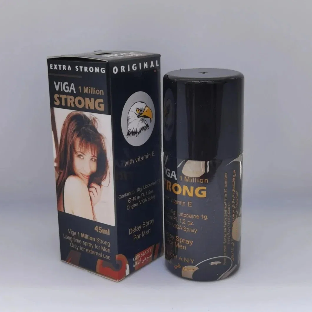 Wholesale/Supplier Men Sex Products Viga 1000000 1million Male Long Time Sex Delay Spray for Man