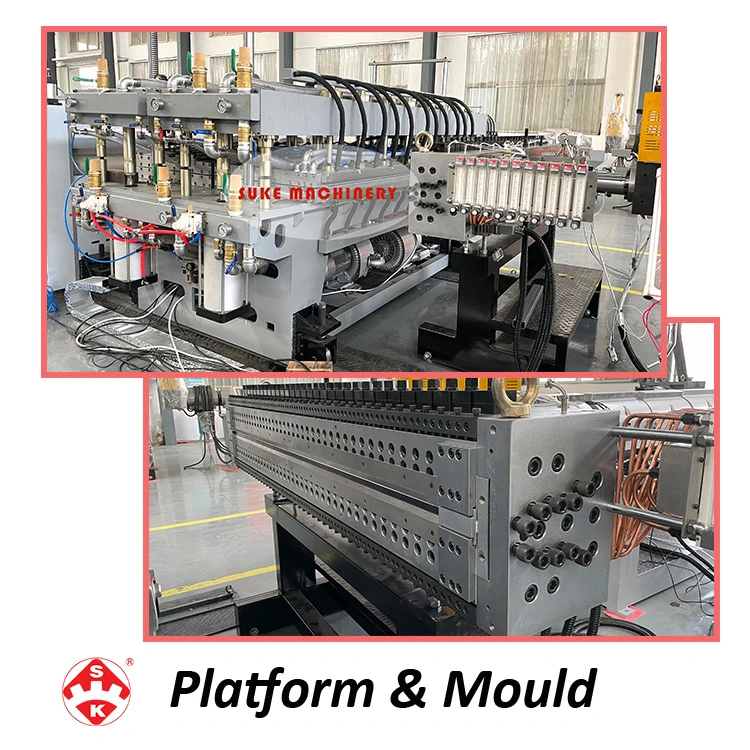 Wholesale/Supplier High Efficiency PP Hollow Grid Sheet Machine Extruder Machine/PP Hollow Grid Sheet Production Line Production Line Manufacture