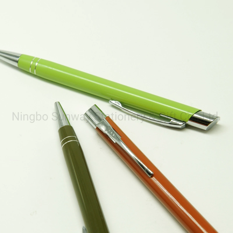 Aluminium Premiums Writing Instrument Promotional Engrave Gift Pen