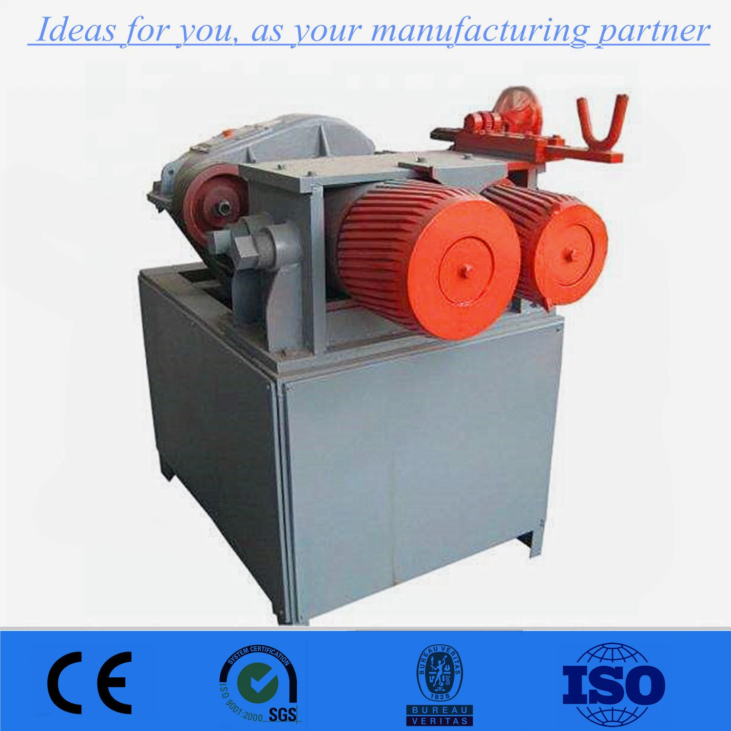 High Production Capacity Waste Tyre Steel Wire Separator Bead Separating Machine