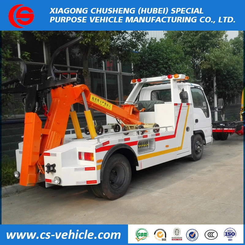 Japanese Brand 6 Wheels 3tons Small Road Wrecker 5tons Small Tow Truck Wrecker