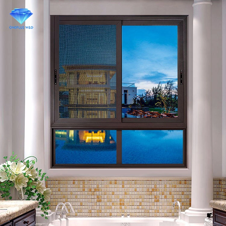 Aluminum Factory Latest New Design Sliding Windows Doors Thermal Break Aluminium Metal Window