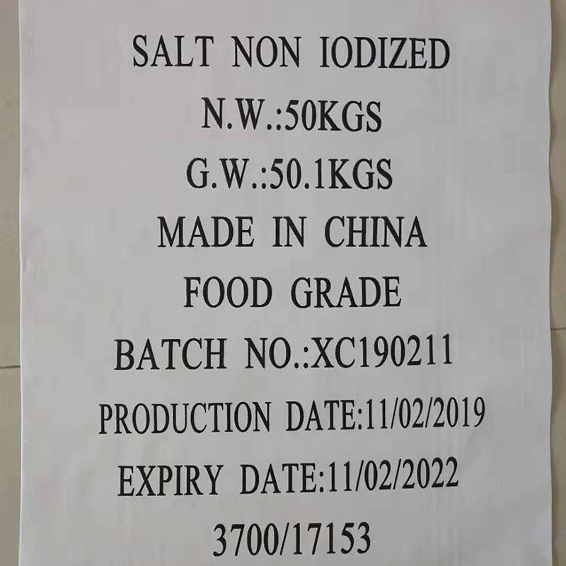 El 99% Mín Pdv Food Grade yodada sal de mesa yodada y no