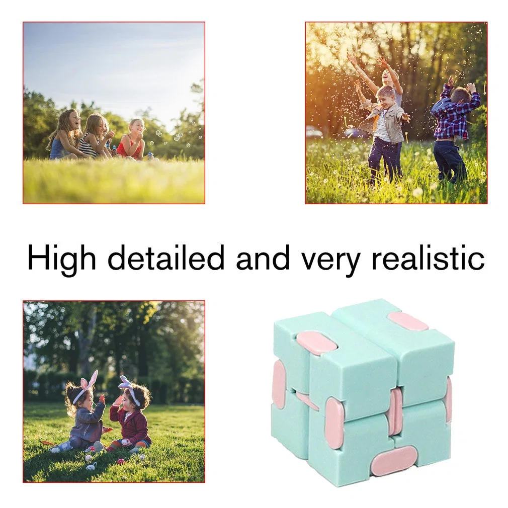 Decompression Portable Lightweight Magic Cube Puzzle Sensory Toy Support Dropshipping