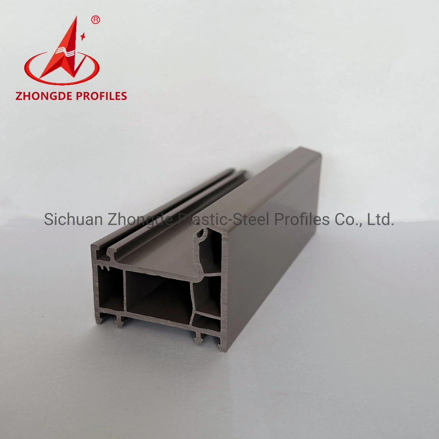 Zhongde 2023 Newly Developed Auxiliary UPVC /PVC plastic Profiles 1.7-2.8 mm Thickness Excellent Performance of Windows Doors Profiles for Hous Window and Door.