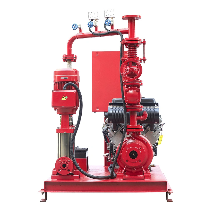 Skid Mounted Fire Pump System From China for Fire Fighting 500gpm