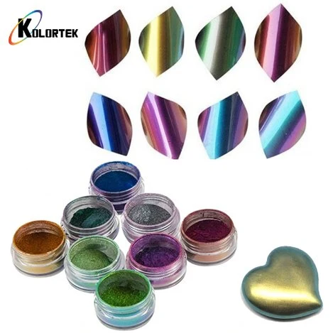 Cosmetic Grade Chameleon Color Changing Nail Powder Optical Chameleon Pigment