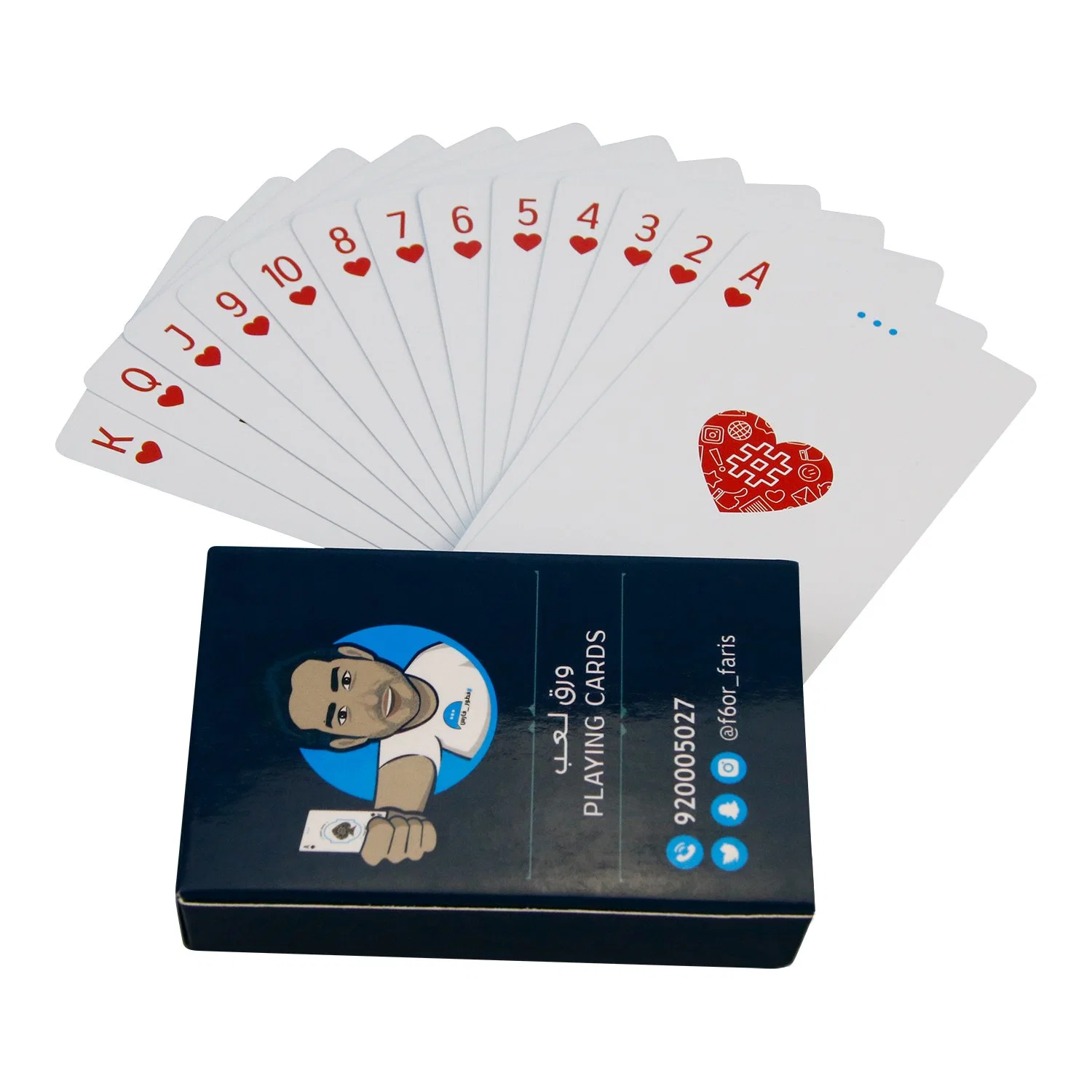 OEM Custom Printing Plastic Poker Card Waterproof High quality/High cost performance  Playing Tarjetas