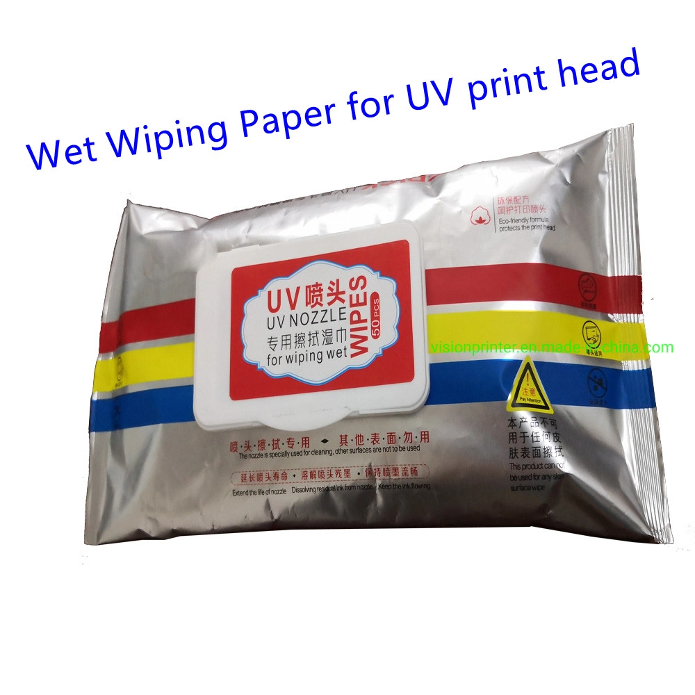 Wet Wipe Paper for UV Print Heads