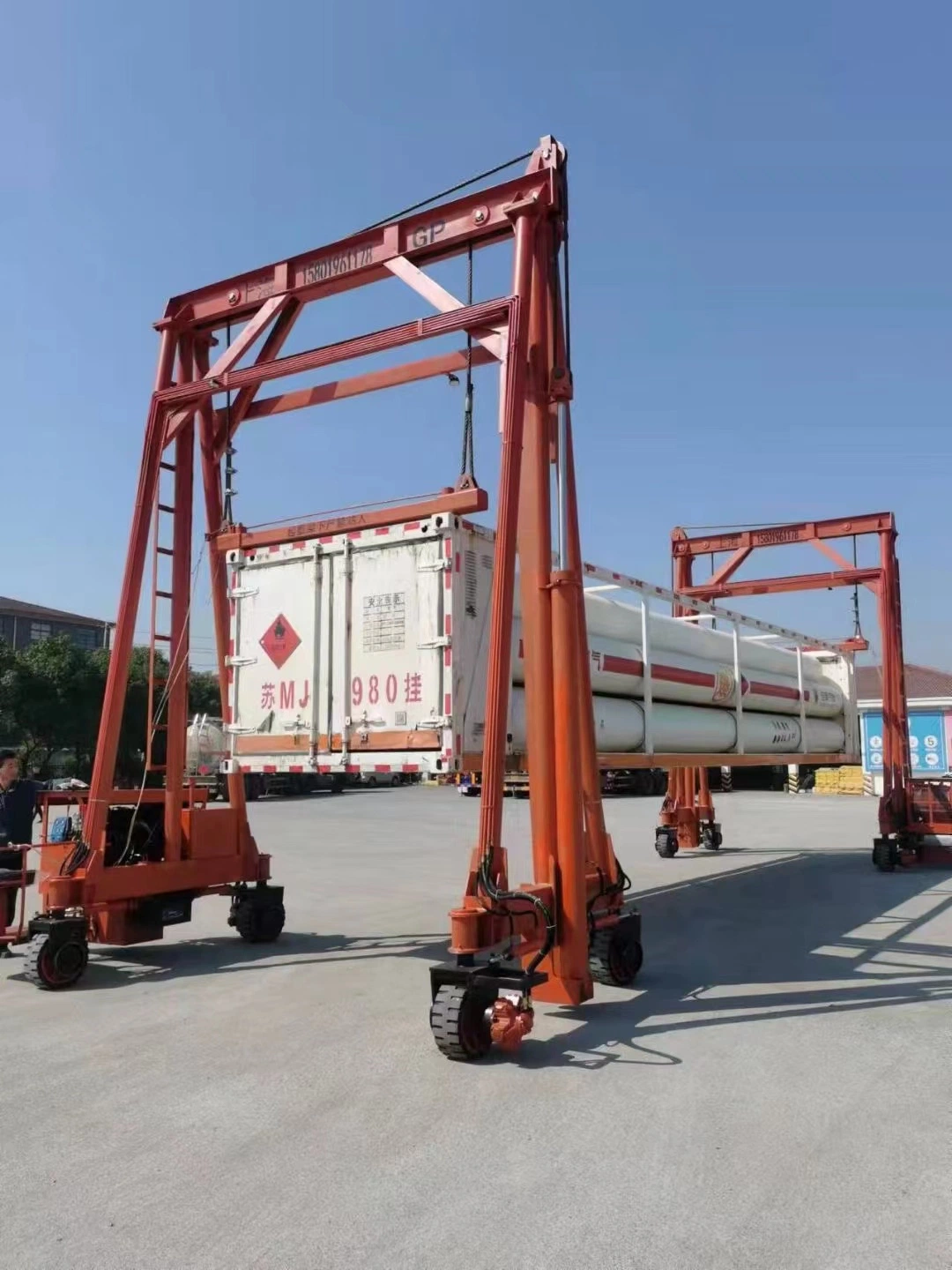 40ton Container Gantry Crane /Mast Mobile Container Crane