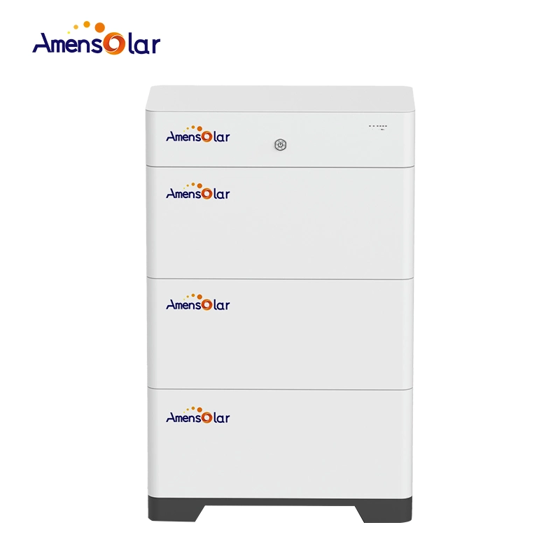 Amensoalr Energy Storage 30kwh 20kwh 10kwh Lithium Battery Stacked Battery Solar Energy Storage Low Voltage Battery