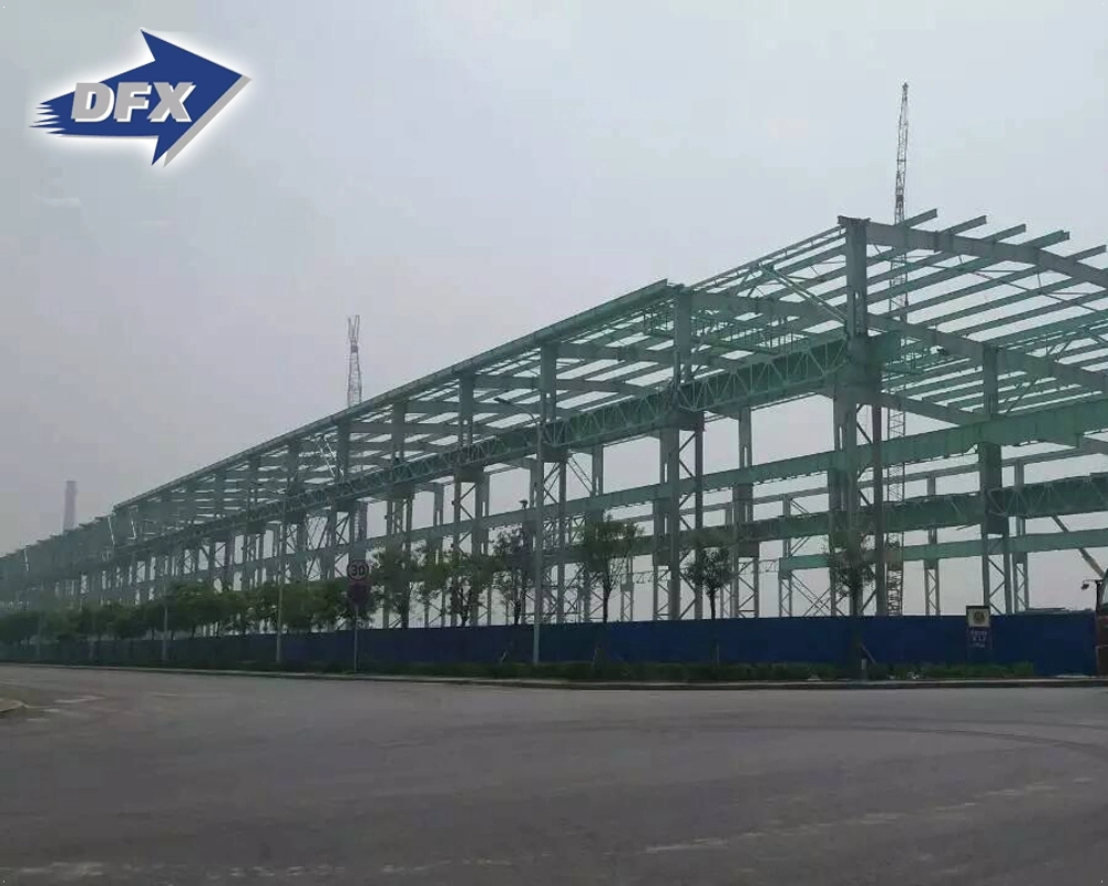 Nice Looking High Strength Prefabricated Steel Structure Warehouse Iron Building