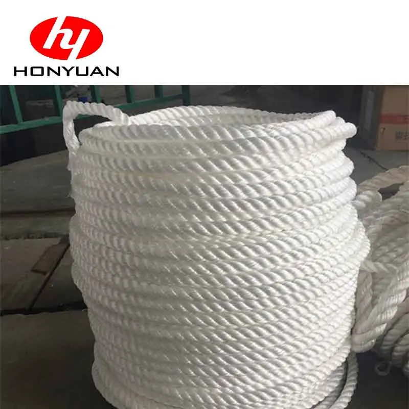 High Stretch Soft Elastic Round Twist Nylon Rope Double Braided Cord Rope