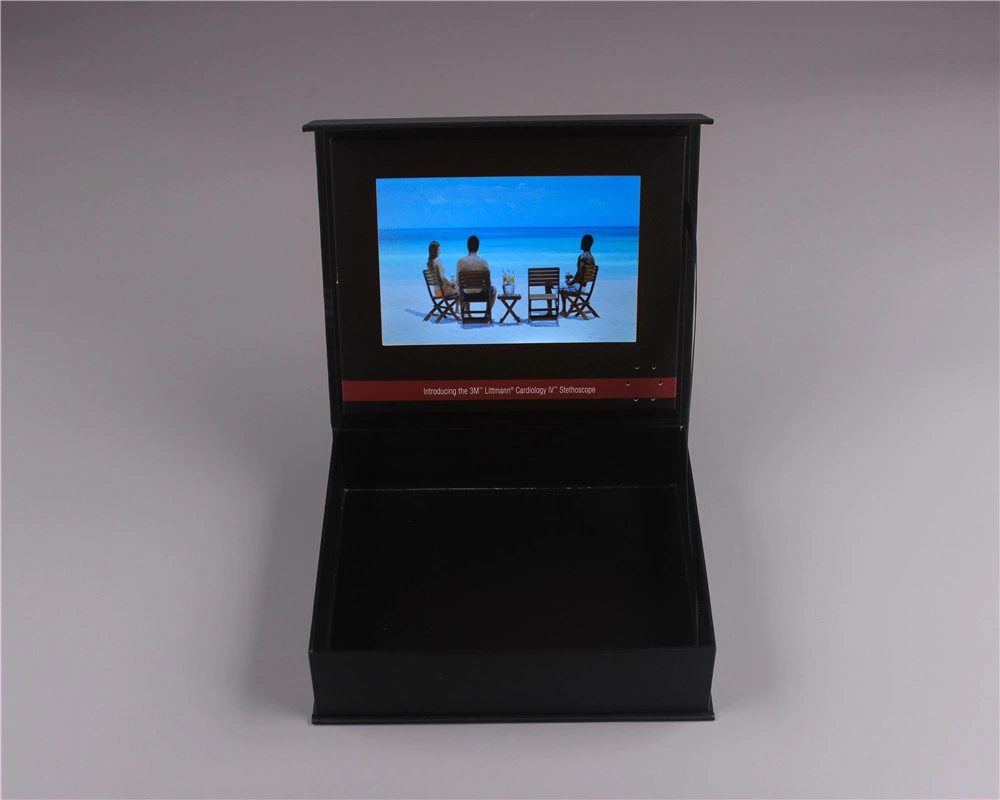 De negocios personalizado Regalo/bodas/Caja de regalo papel de Vídeo LCD