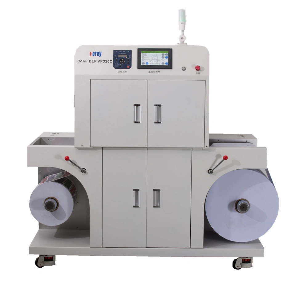 Zm-Vp320c Digital Sticker Label Printing Machine Roll to Roll