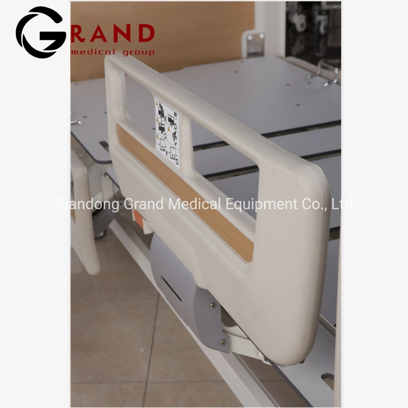 Hospital Equipment High quality/High cost performance  Medical Bed Manual Three Function Lifting Adjustable ABS Crank Nursing Medicare Bed Luxury Operating/Opeartion Room Bed