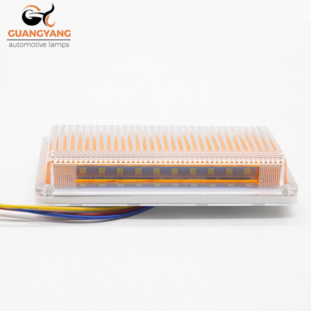 Luces de posición de color naranja para camiones 12V 24V Auto Warning Resalte Luz de giro