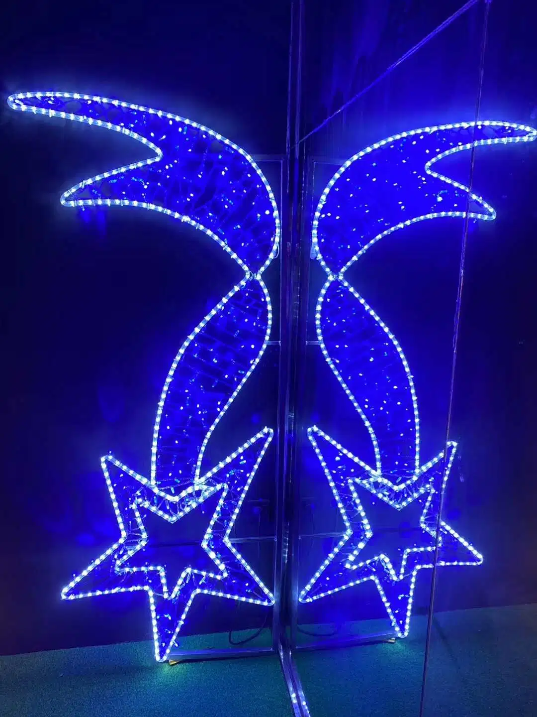 2D LED Christmas Decorative Street Pole Mounted Motif Light