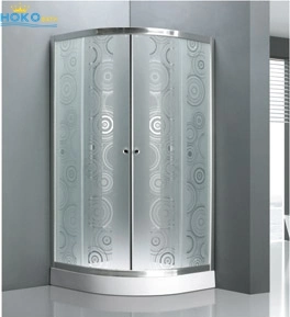 Venta caliente 2 personas multifunción europea moderna cabina de ducha redonda