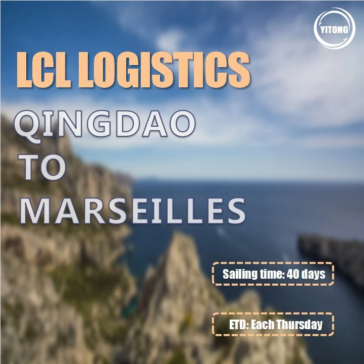 LCL Sea Air Rail Transport From Qingdao to Marseilles France