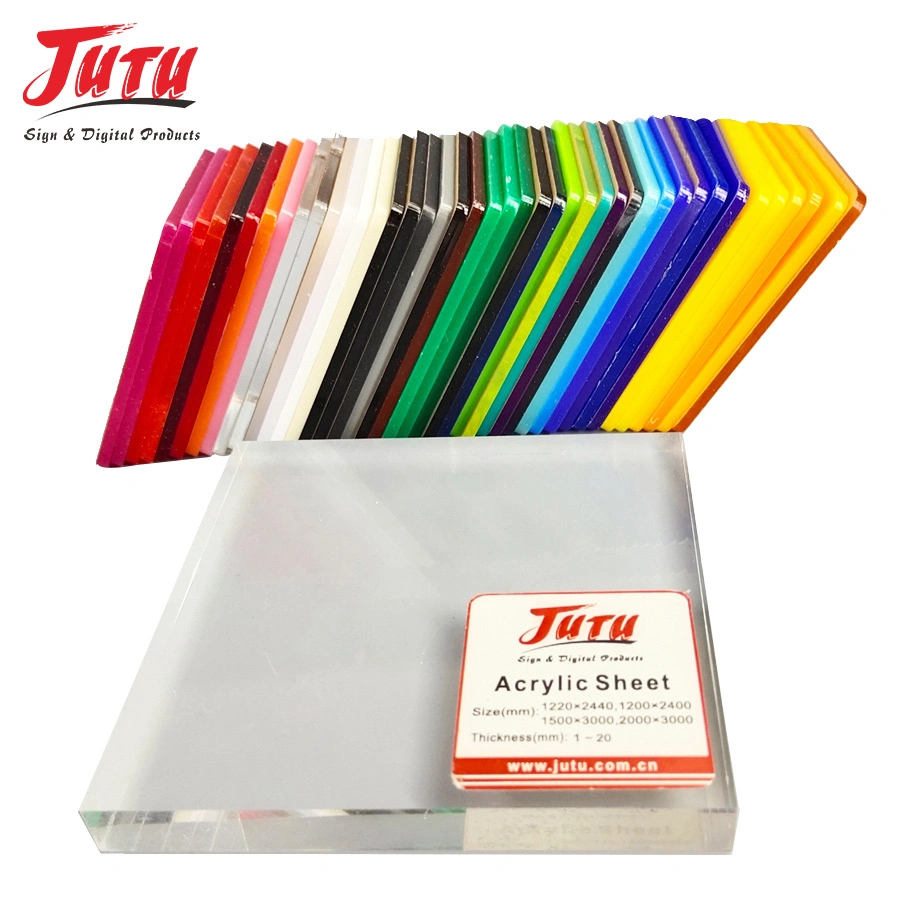 Heat Resistant Excellent Light Transmittance Advertising Material Extra Thick Acrylic Sheet Product