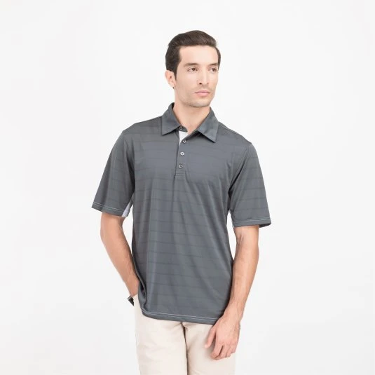 Camiseta Polo Mercerized doble blanco de algodón camisetas polo de negocios de ropa deportiva Hombres camiseta Polo de Yoga de prendas de vestir prendas de vestir