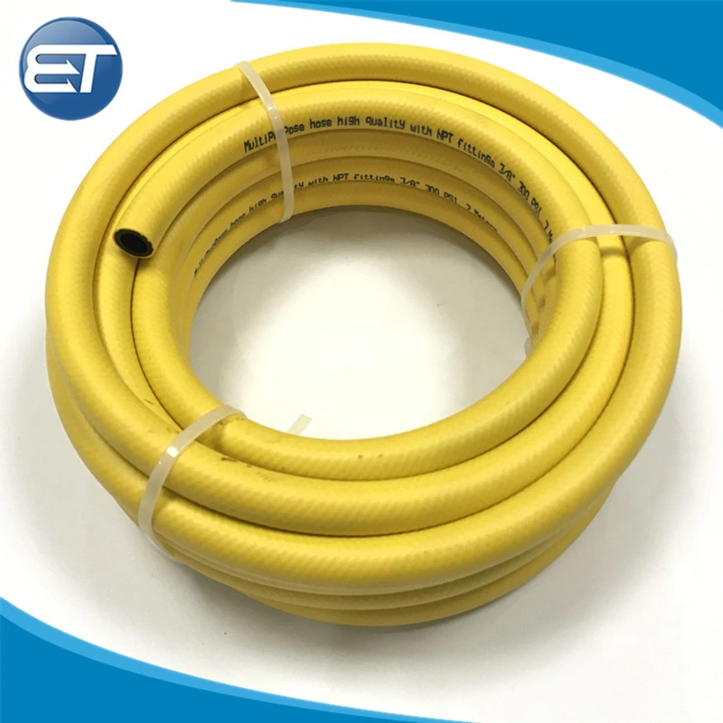 Flexible PVC Rubber Air Natural LPG Gas Cooker Hose with High Pressure