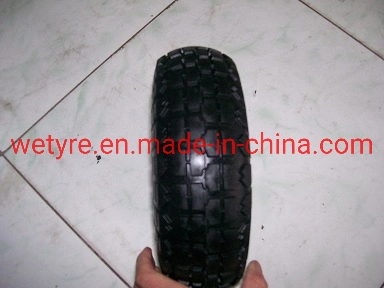 High Load Capacity Environmental Protect Colorful Tyre High Quality PU Foam Wheel for Tool Cart (3.50-4)